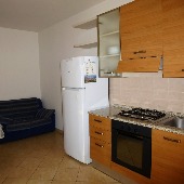 Appartamento in affitto Le Palme - Tipo B - Trilocale con letti a castello - Chalet Merli Beach/New Port/La Risacca Alba Adriatica